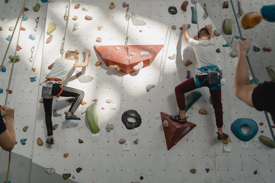 Valo Motion interactive climbing wall gamified fitness experience