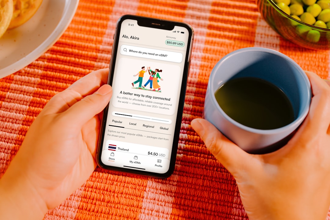 nutrition tracking app on smartphone screen showing macro breakdown