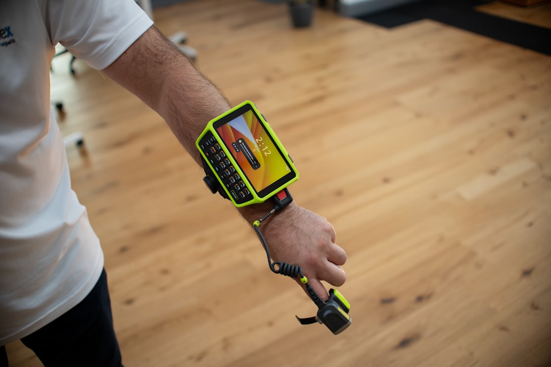 Recover wearable device worn on wrist during workout UK gym