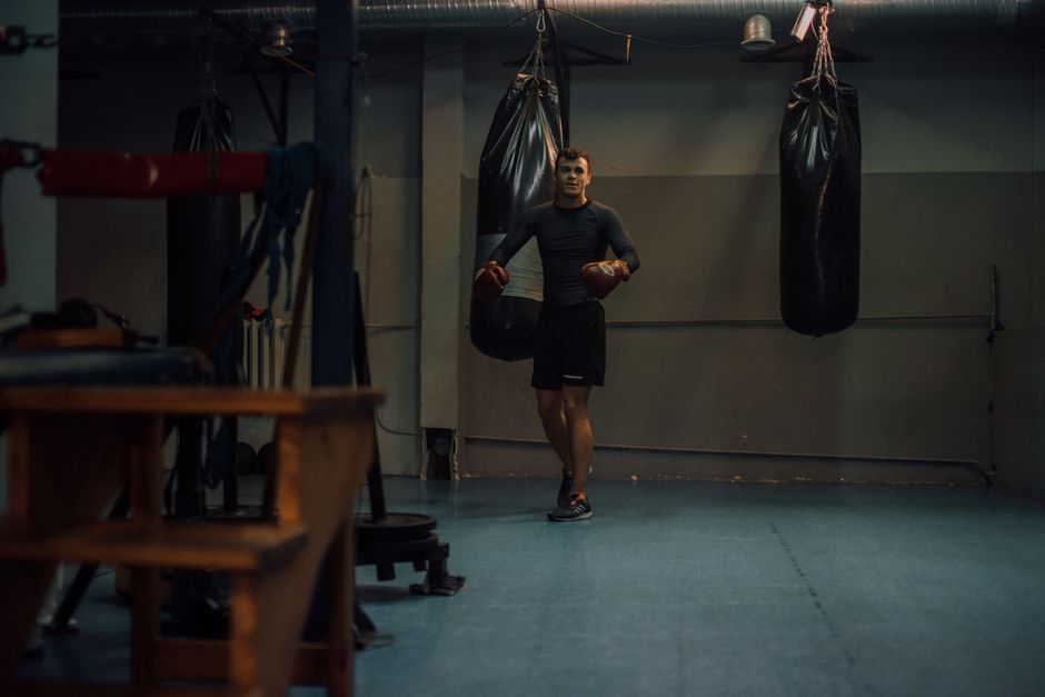 Marena compression garments worn by athlete during training