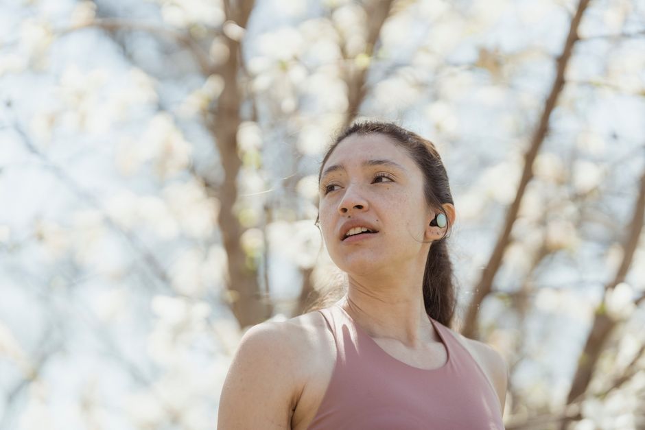 Shokz OpenFit open-ear wireless earbuds fitness workout