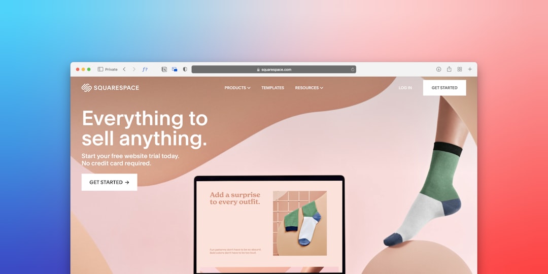 Squarespace fitness template design examples gym yoga pilates